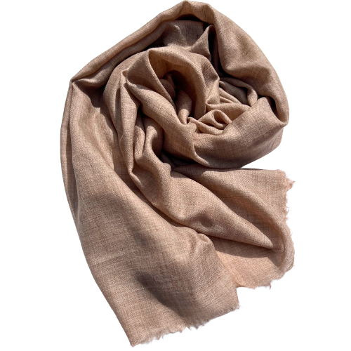 Fine Wool Stole (golden oat)