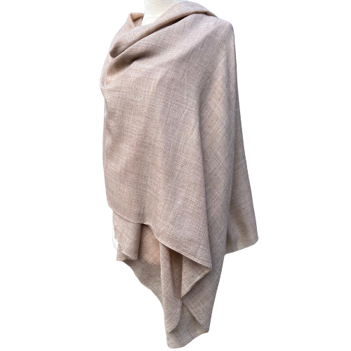 Fine Wool Stole (golden oat)