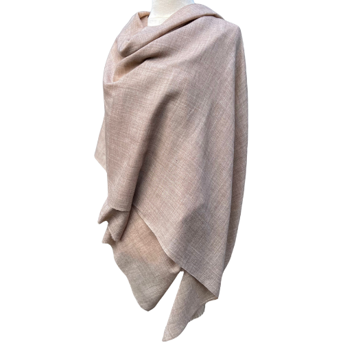 Fine Wool Stole (golden oat)