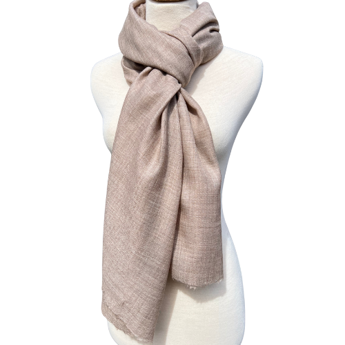 Fine Wool Stole (golden oat)